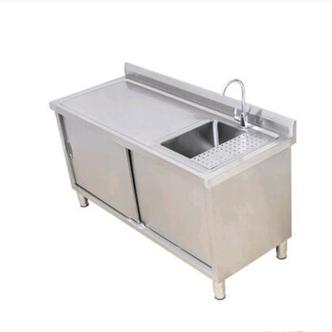 水槽工作台家用一体灶台柜商用洗菜池操作台桌子水池柜定制厨房设备